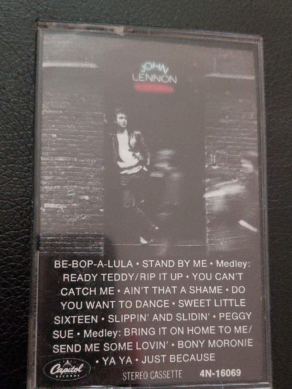 John Lennon 'Rock 'N' Roll' Cassette Tape 1975